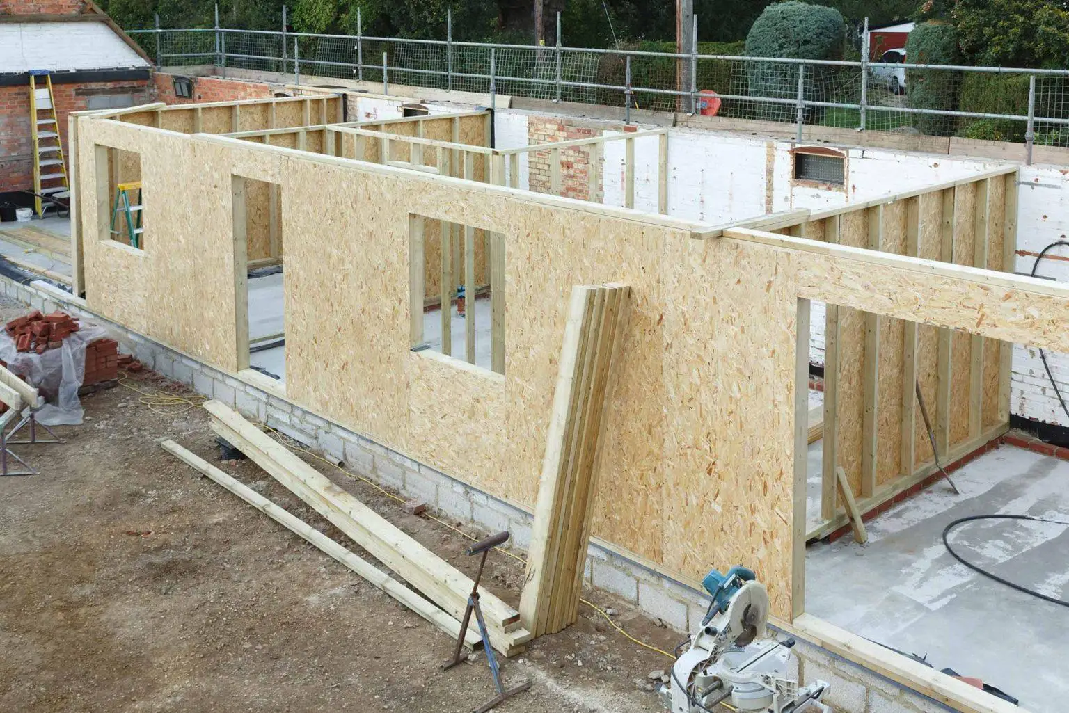 Aanbouw constructies