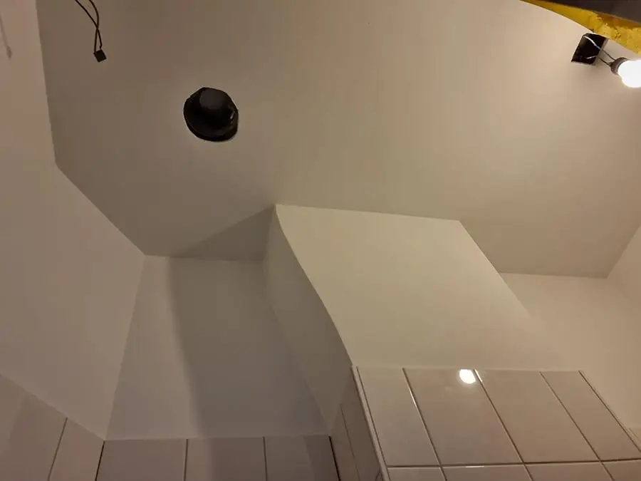 gestucte muur