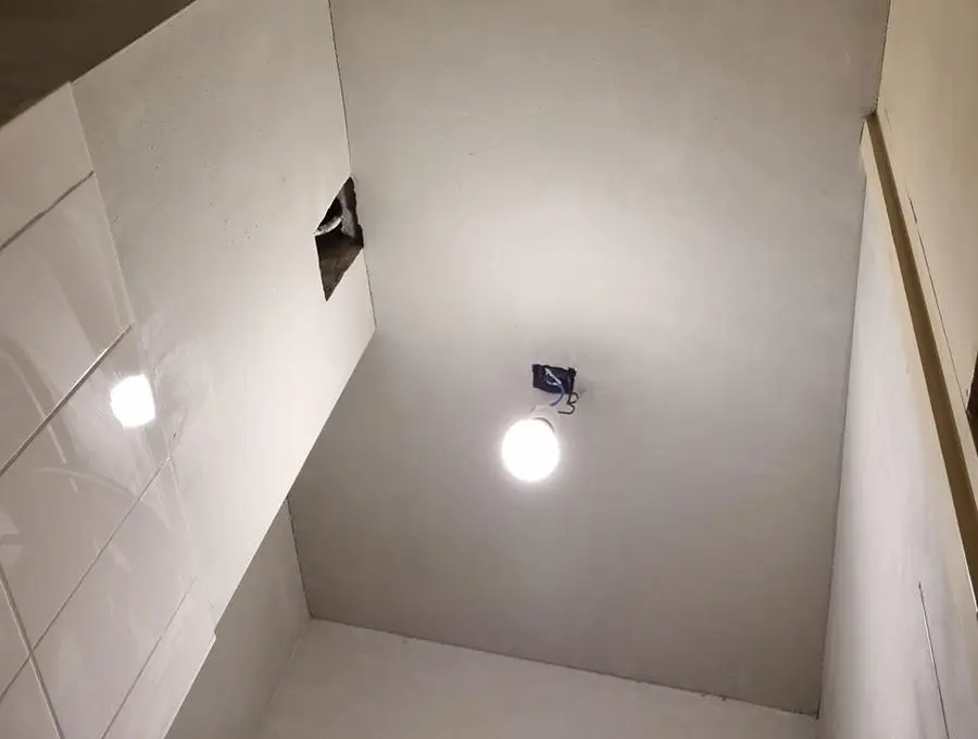 gestucte muur