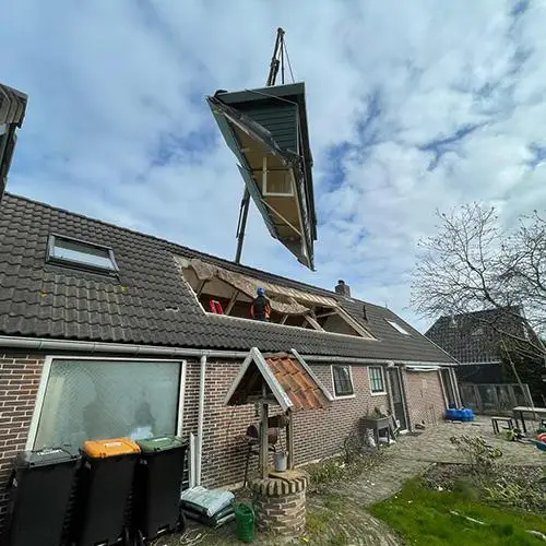 Verbouwing dakkapel Westerstraat Noord Scharwoude Bouwservice Noordholland